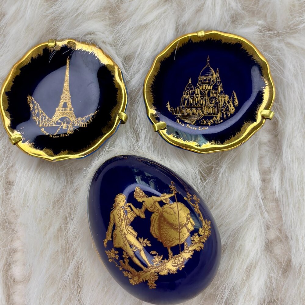 Vintage Limoges Miniatures ( set of 3)